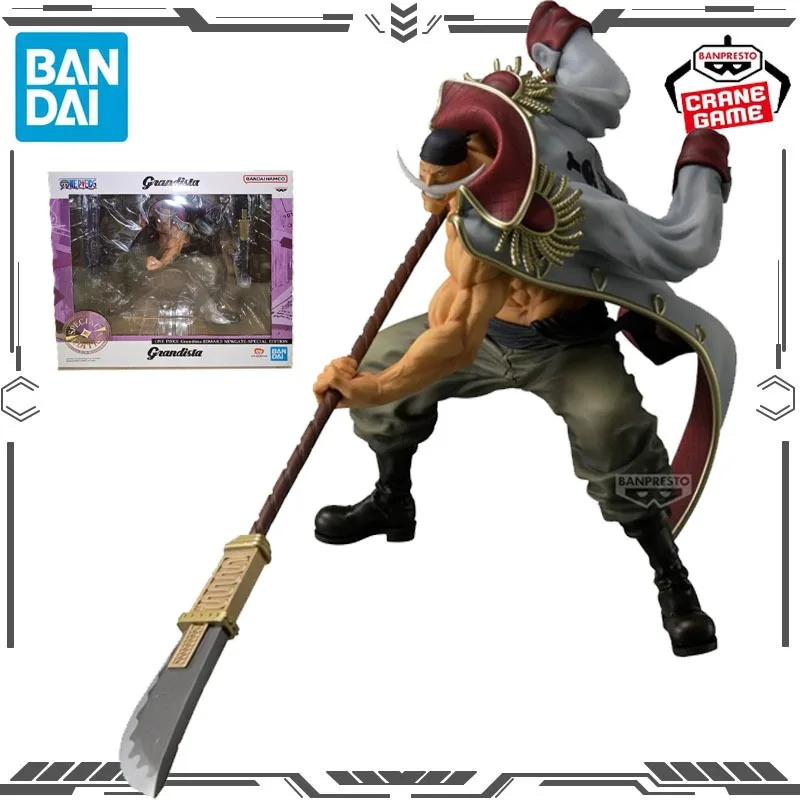 

Оригинальная фигурка Bandai Grandista ONE PIECE Дарвуд Ньюгейт, коллекционная модель, игрушка для мальчиков и девочек, подарок, украшение
