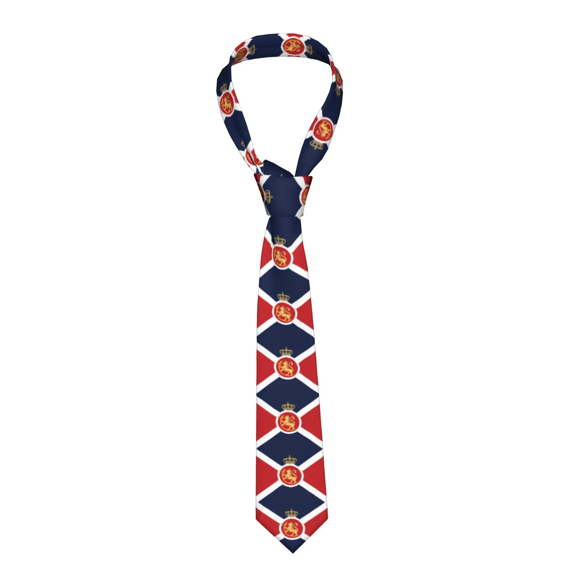 

Модный галстук с флагом Норвегии 1821 года, персонализированный галстук для мужчин на свадьбу