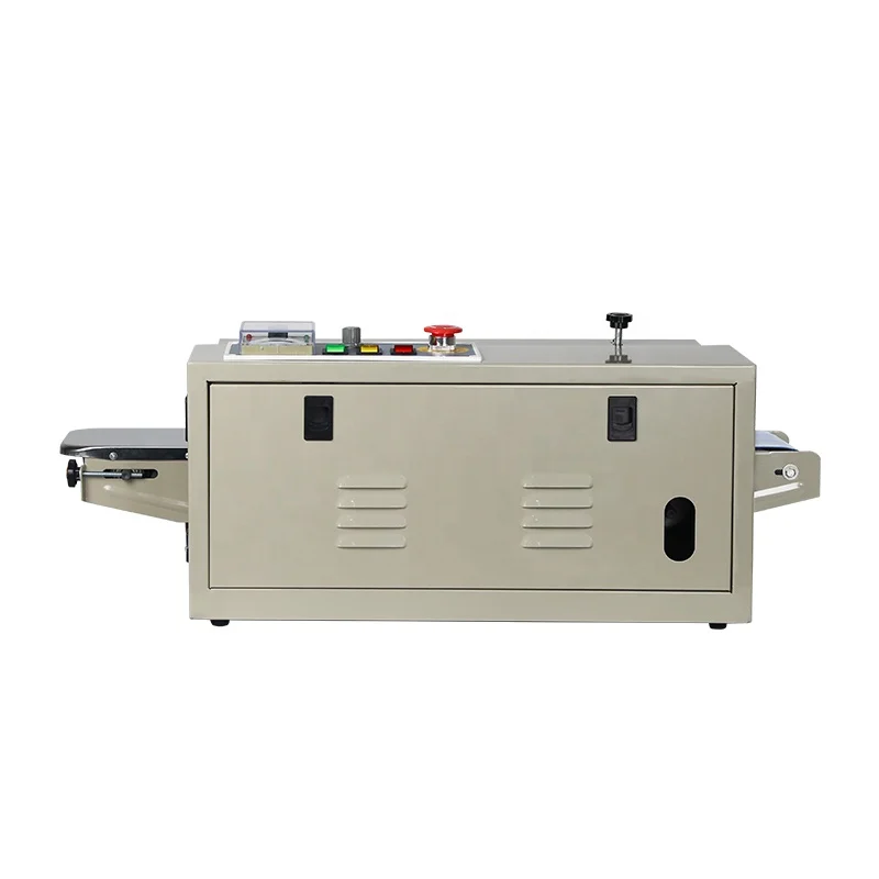 2025 الصين وصول جديد FR-900 المحمولة آلة ختم الشريط الأفقي المستمر حقيبة السدادة الحرارة ختم Mhine