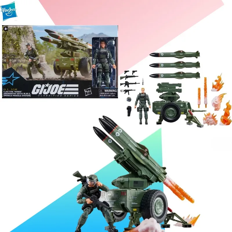 

【IN STOCK】Hasbro G.I. Joe Classified Series #182 Clayton "Hawk" Abernathy with M.M.S. Mobile Missile System 6" Action Figure Set