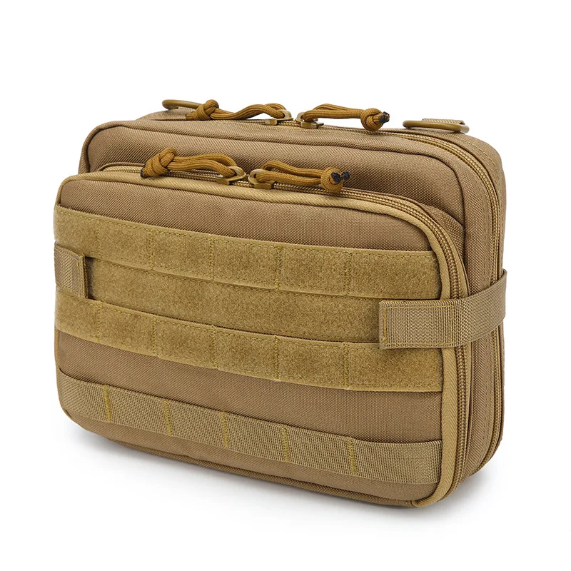 Military Tactical Multifunctional MOLLE Organizer Outdoor Portable First Aid Large Medical Bag Camping Hunting Toolkit