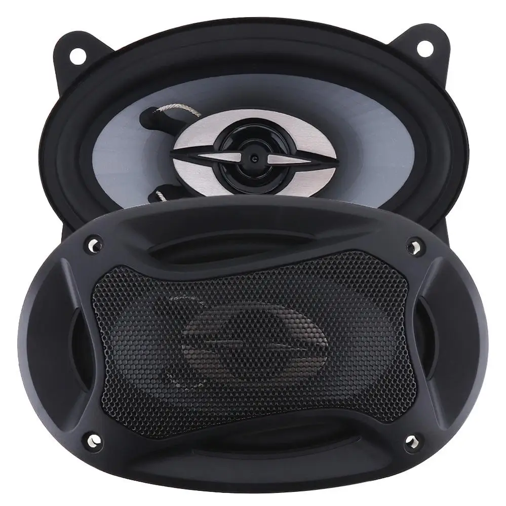 2pcs 4 X 6 Inch 280W Car HiFi Coaxial Speakers Vehicle Auto Door Audio Music Stereo Full Range Frequency Suoofer for Cars