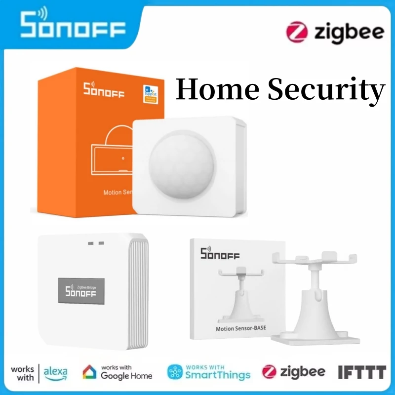 SONOFF SNZB-03 Zigbee Motion Sensor With Zigbee Bridge Pro Infrared Human Body Presence Detector Work With Alexa Google Home