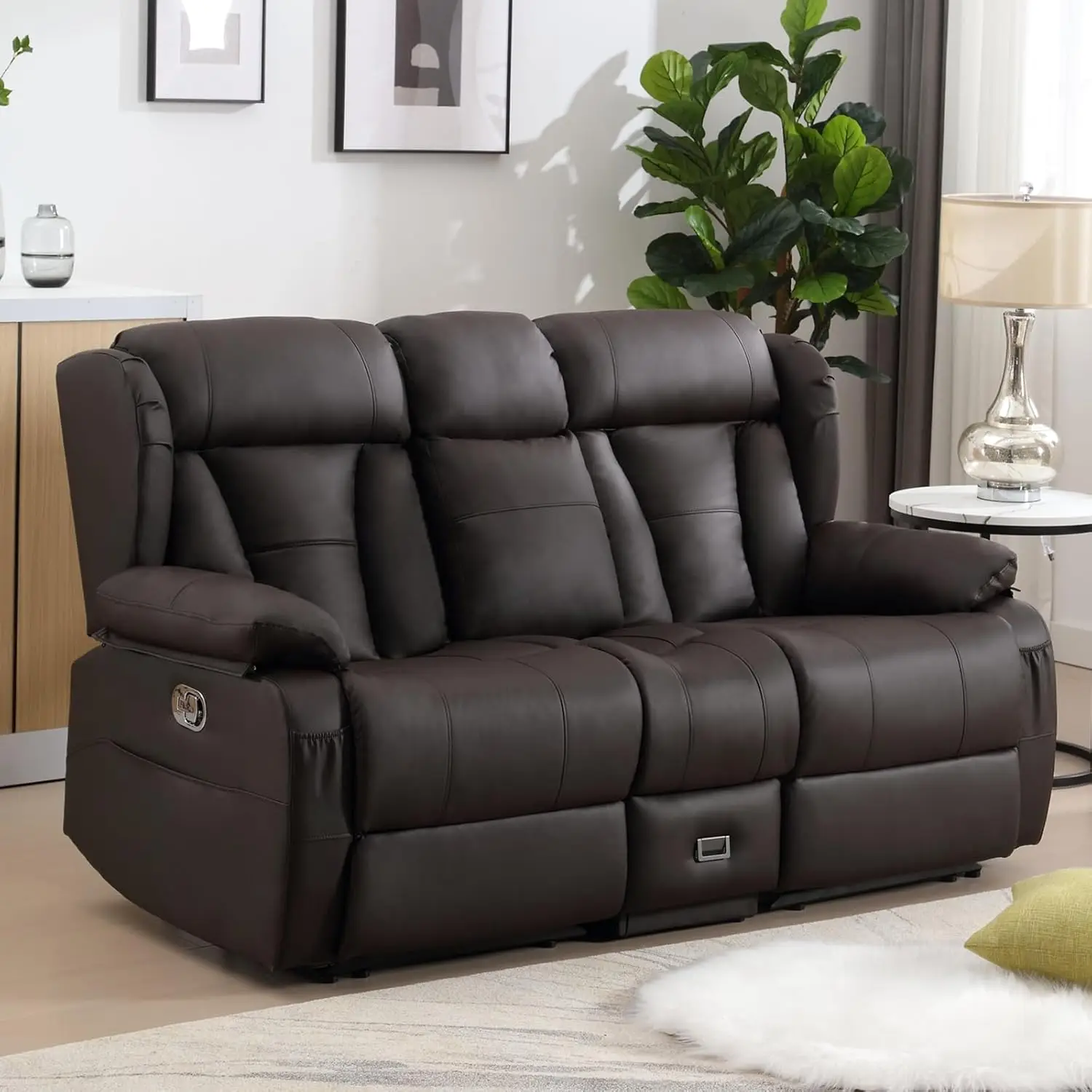 #7 Latest Reclining Sofa Couches Offers