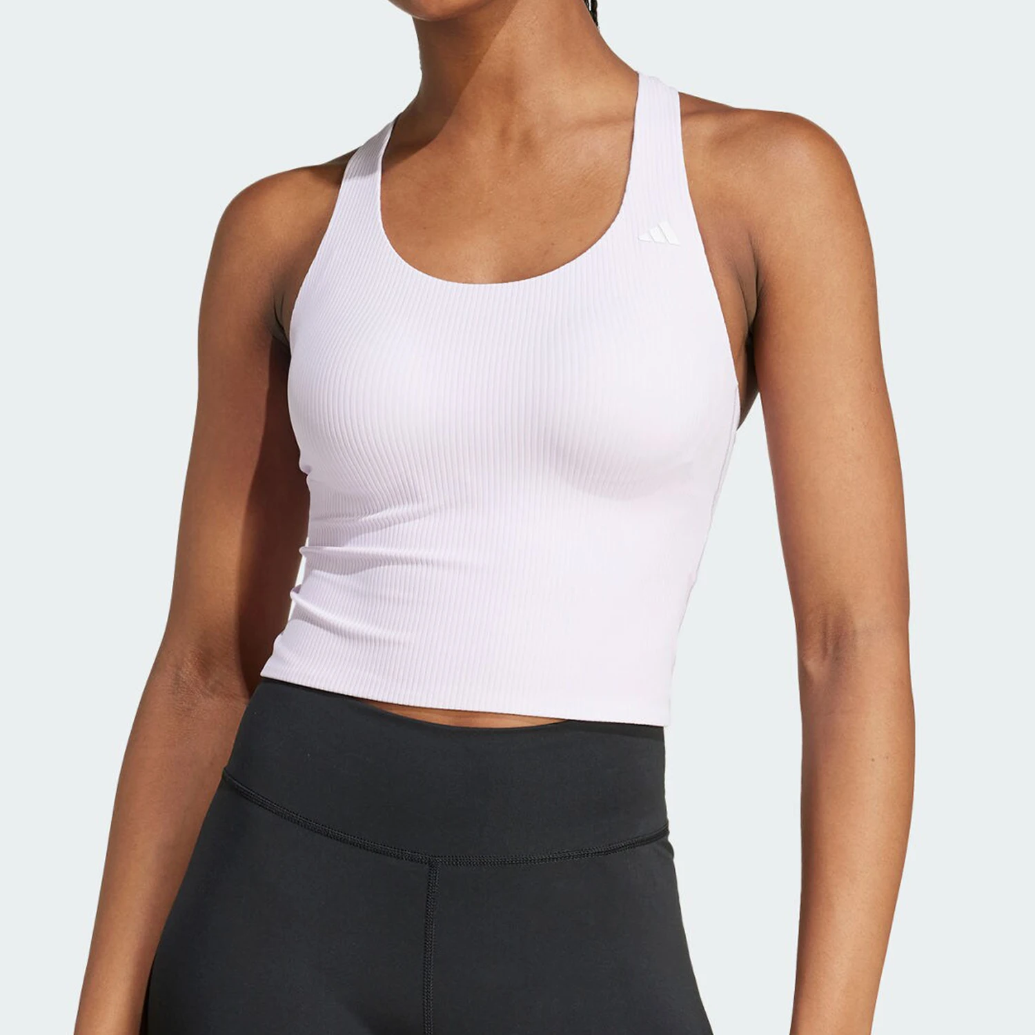 

Adidas genuine genuine 2024 New Women's Yoga Two-in-One Bra Top JL9832