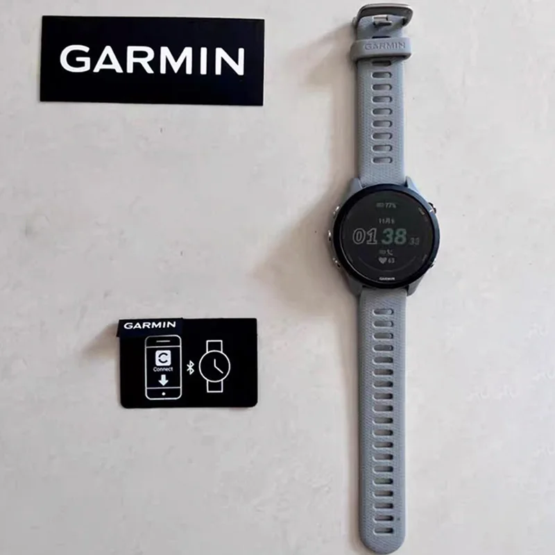 Garmin Forerunner 255 ساعة ذكية احترافية للجري 1.3 بوصة شاشة ملونة 14 يومًا عمر البطارية 5ATM مقاومة للماء GPS ساعة رياضية #6