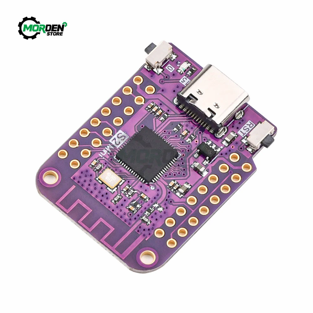 5PCS ESP32 S2 WiFi Relay Board Based ESP32-S2FN4R2 ESP32-S2 4MB Flash Type-C Connector Compatible with MicroPython Power Supply