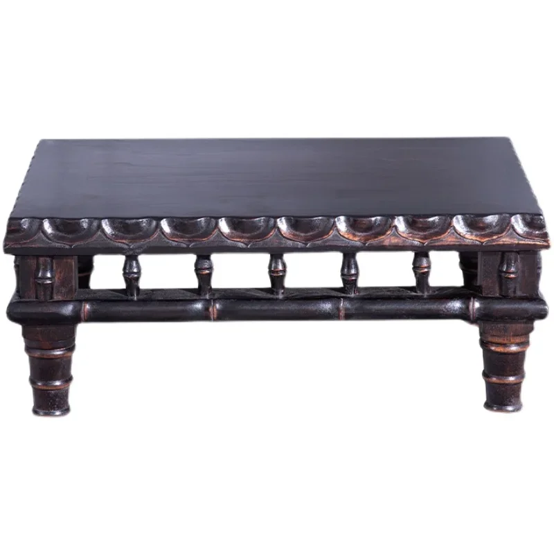 Thai tatami  Solid wood small coffee  South East Asia bay window tea  Window sill Kang few short tea table