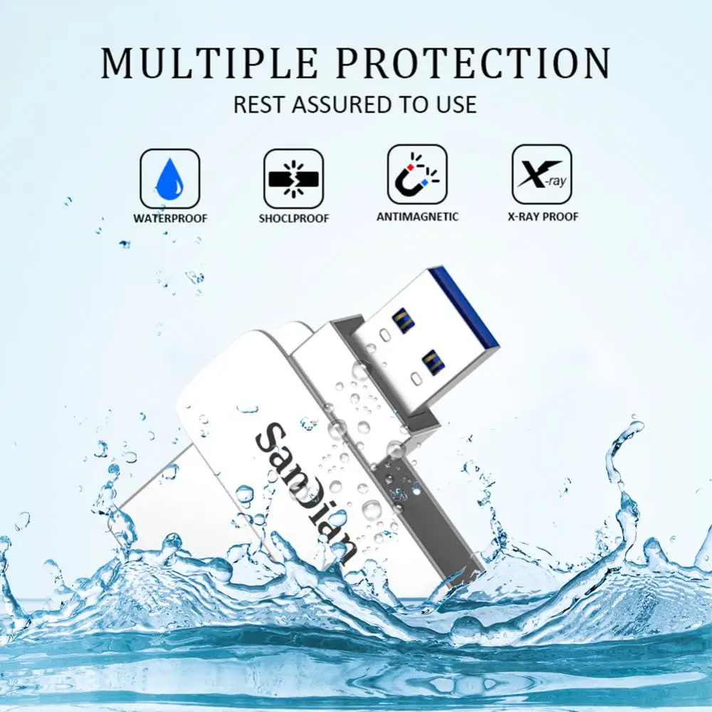 Original USB Flash Drive 2TB USB 3.0 Interface Real Capacity 16TB 64TB Pen Drive High Speed Flash Disk 520mb/s For Laptop