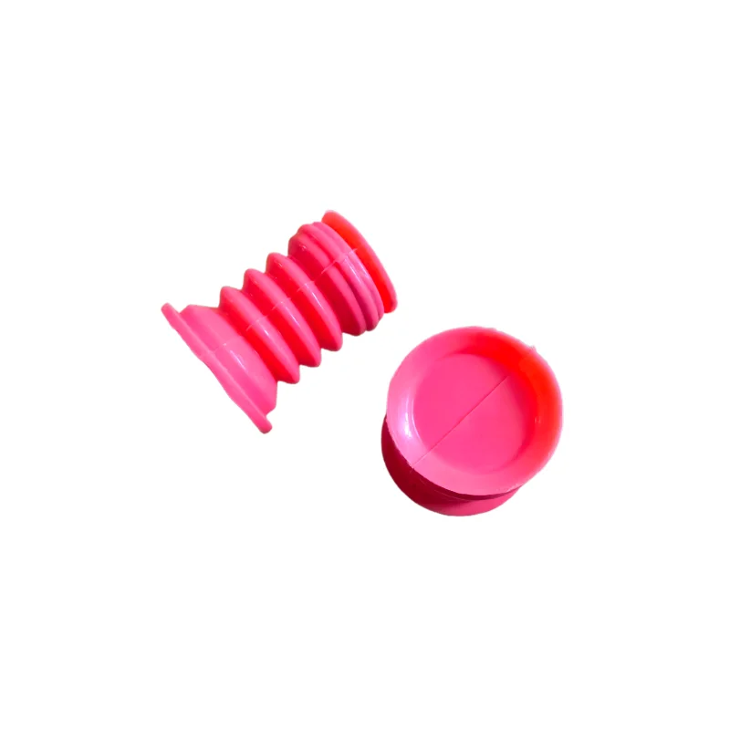 Washing Machine 3 Waves Red Color Rubber Drain Pump Plug Seal 52mm Height 37MM/47MM