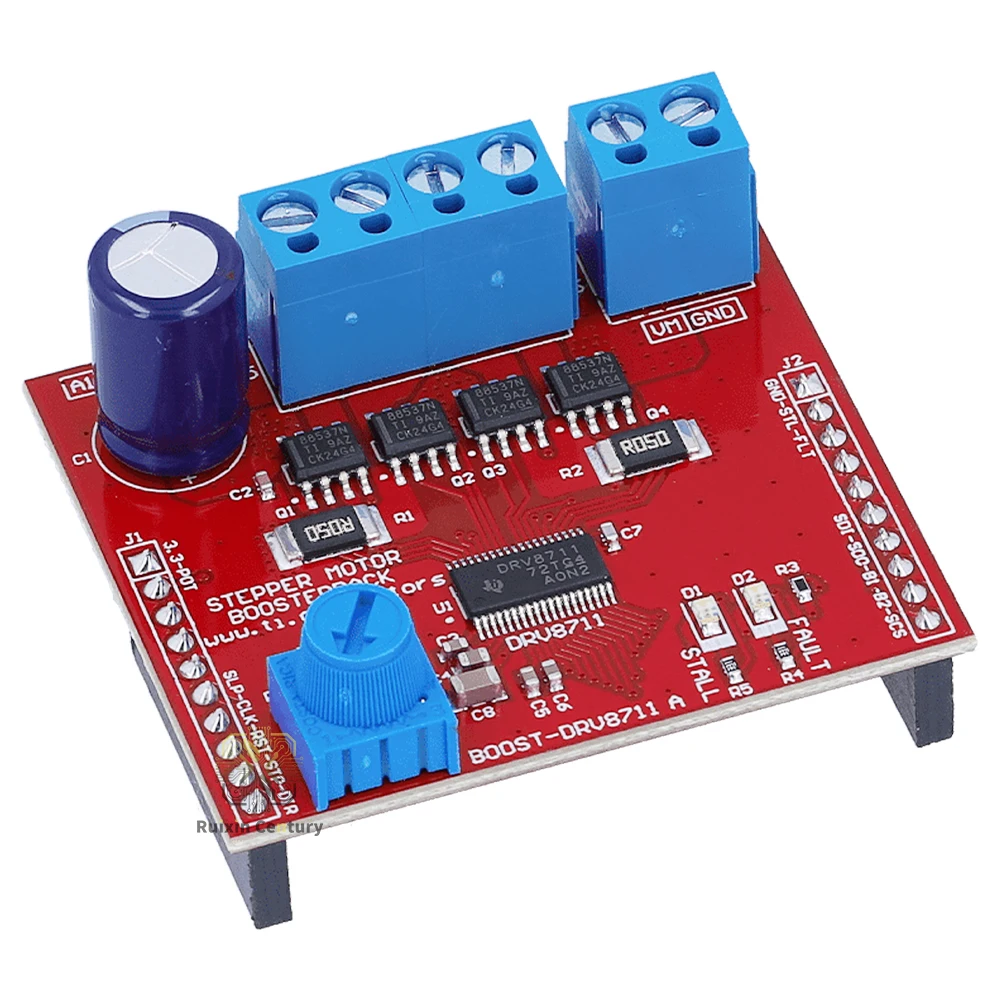 placa-de-evaluacion-de-controlador-de-motor-for-ti-boost-drv8711-drv8711-csd88537nd-8-52v-45a-1-256-microstepping-spi-boosterpack-original