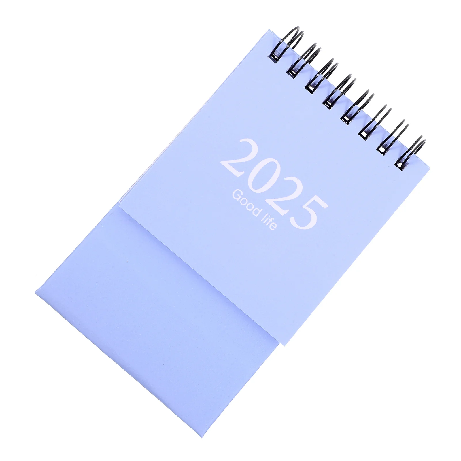 Mini Desk Calendar 2024-2025 Monthly Desktop Calendar Thick Paper Simple Style for School Office Daily Use and Event Planning