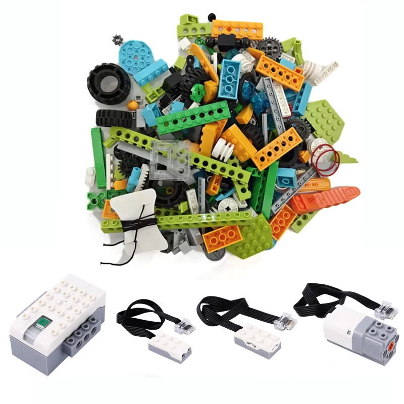 NEW Educational and Dacta Mindstorms WeDo Building Blocks Kit WeDo 2.0 Core Set Compatible 45300 STEAM DIY Bricks Toy Xmas Gifts