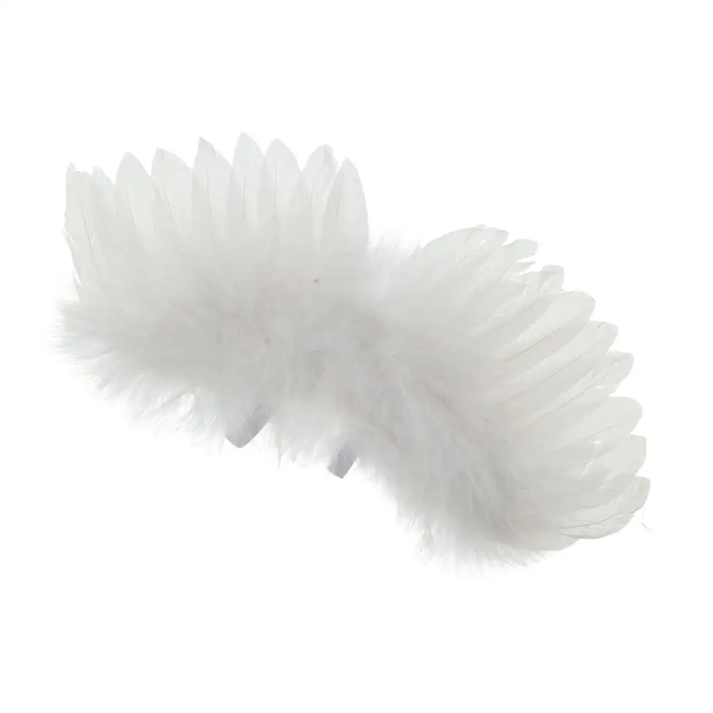 Black Mini Baby  DIY Feather For Newborn//Dog Pet Hanging Ornements Sew Accessories Photography Props Angel Wing