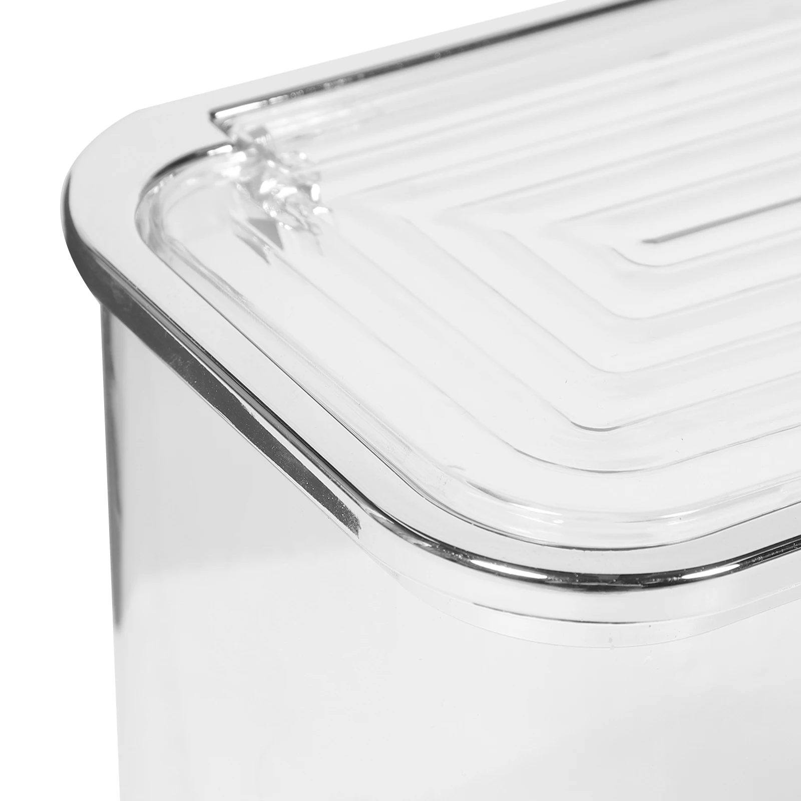 

Trash Can for Bedroom Office Clear Plastic Waste Basket Small Garbage Bin Cover PET Material Recycling Storage Kitchen Living