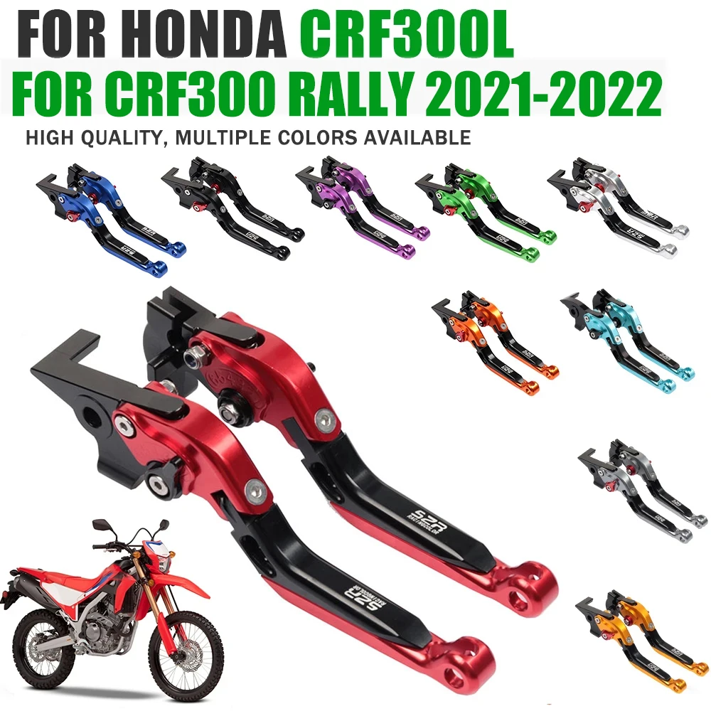 Dla Honda CRF300L CRF300 Rally CRF 300 L 300L 2021 2022 akcesoria motocyklowe dźwignie hamulcowe sprzęgło uchwyt regulowany spadek dowód