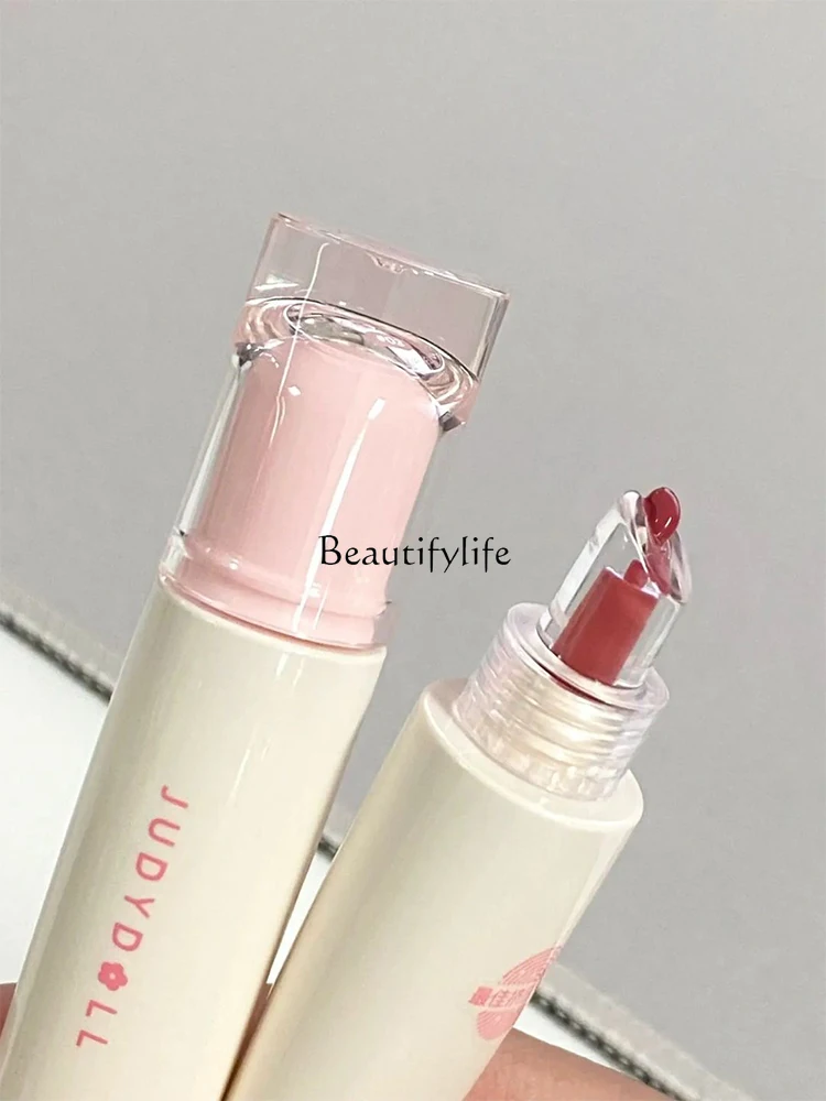 JudydoLL Essence Moisturizing Lip Lacquer, Mirror Glass, Honey, Cream, Full Lips