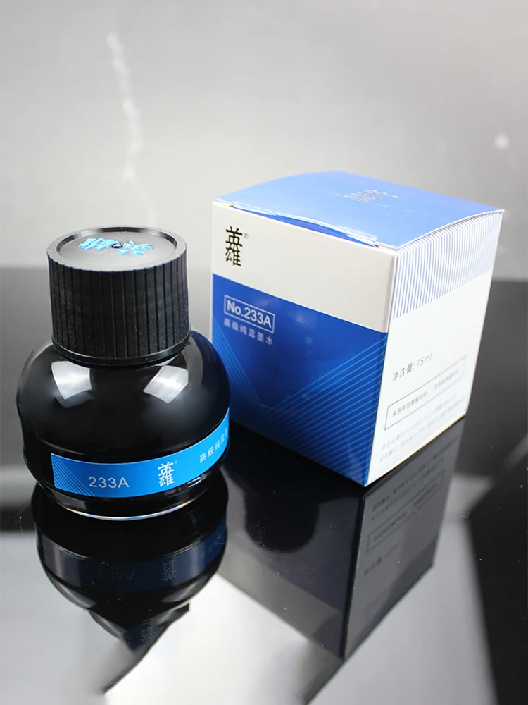 حبر Hero للكتابة والخط أسود أزرق نقي أحمر أزرق أسود حبر غير كربوني 233A/231A/234A/440/204 لوازم الحبر #4