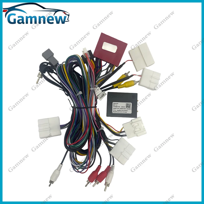 Gamnew 16Pin Car Wiring Harness Andriod Adapter Canbus Box Decoder For  Mazda CX5 2017- 2021 CX8 2019+ CX9 2016+ Mazda 6 Atenza