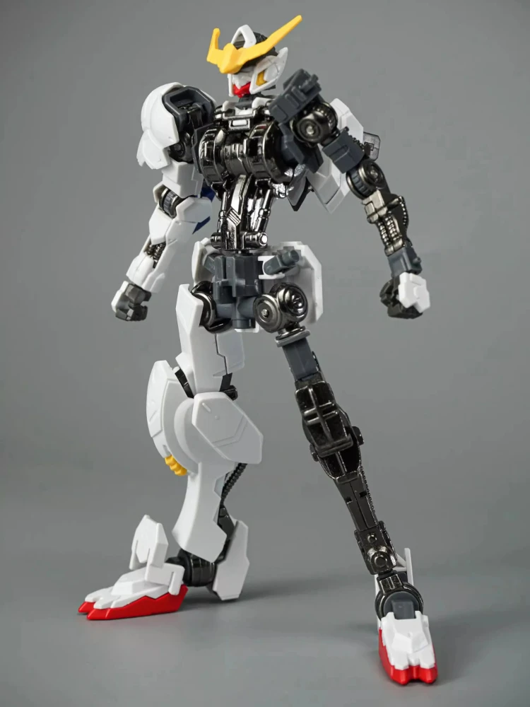 متوفر ألعاب حديدية HG ASW-G-08 مجموعة هيكل عظمي من خليط معدني بارباتوس 1/144 مجموعة نماذج تجميع ألعاب أيتام ميكا بدم حديدية