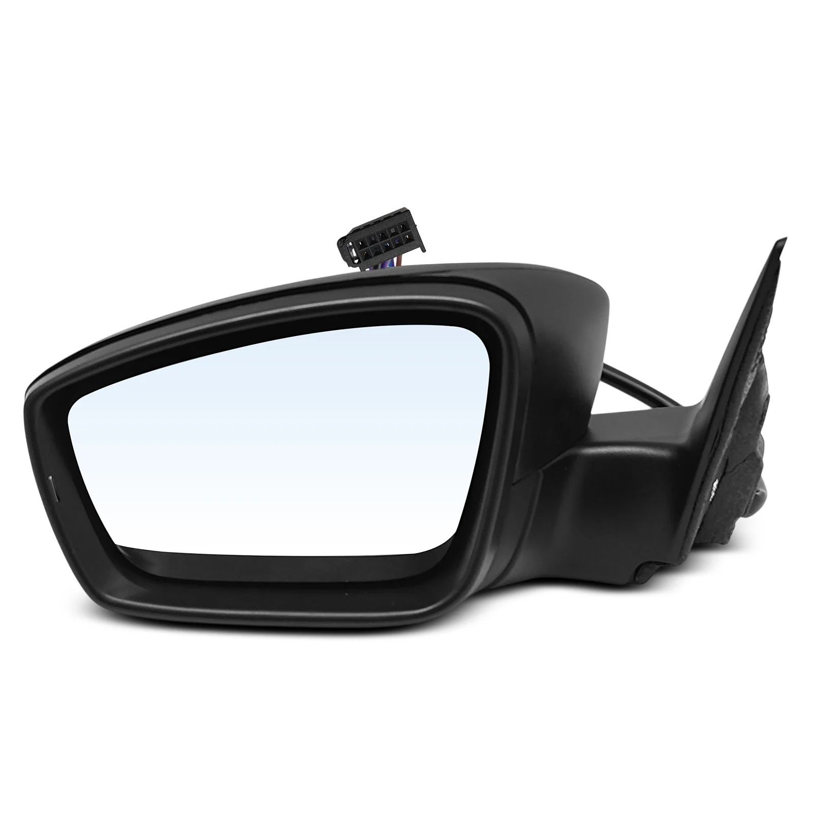 A-Premium Driver Side Power Door Mirror for Volkswagen Beetle 2017-2019 Manual Folding Turn Signal Light Heated Textured Black