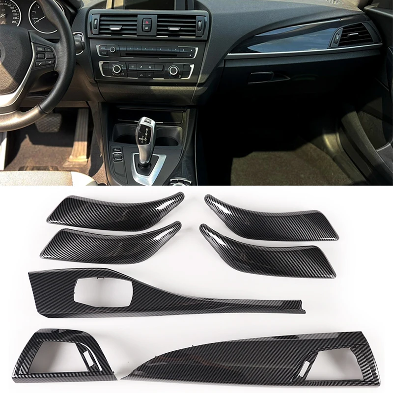 1 2 Series F20 F21 F22 2012-2018 Center Console Interior Decoration Trim Replacement For BMW Inner Dashboard Accessories Cover