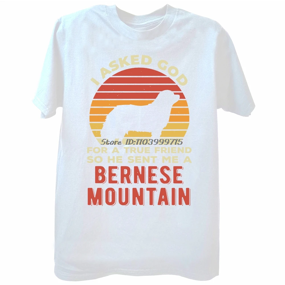 Best Berner Dad Ever Funny Bernese Mountain Dog Owner T-shirt Casual Tops Tees Men Clothing Tshirt Summer Oversized T Shirt