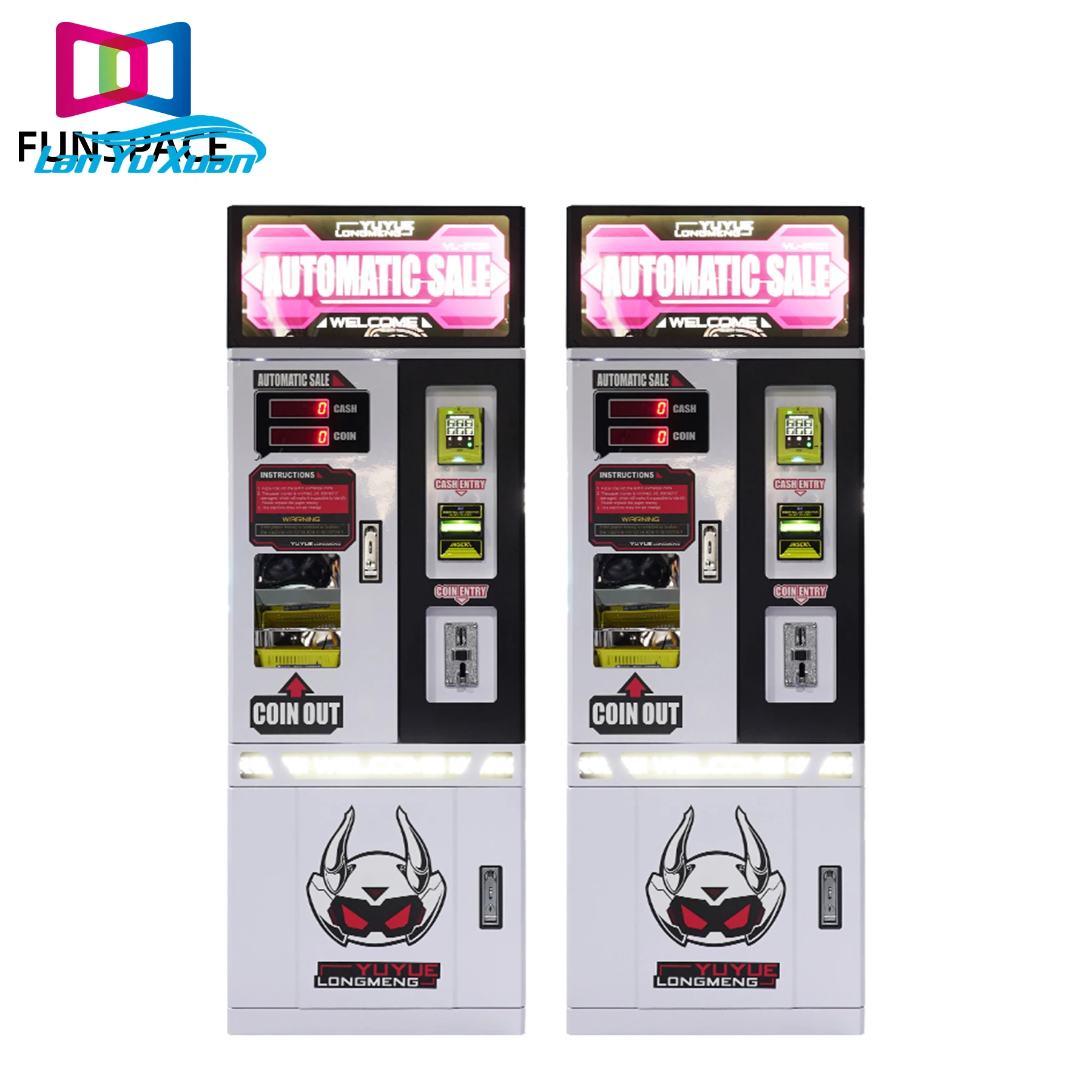 

Funspace Credit Card Vending Ticket Redemption Game Coin Exchange Machine