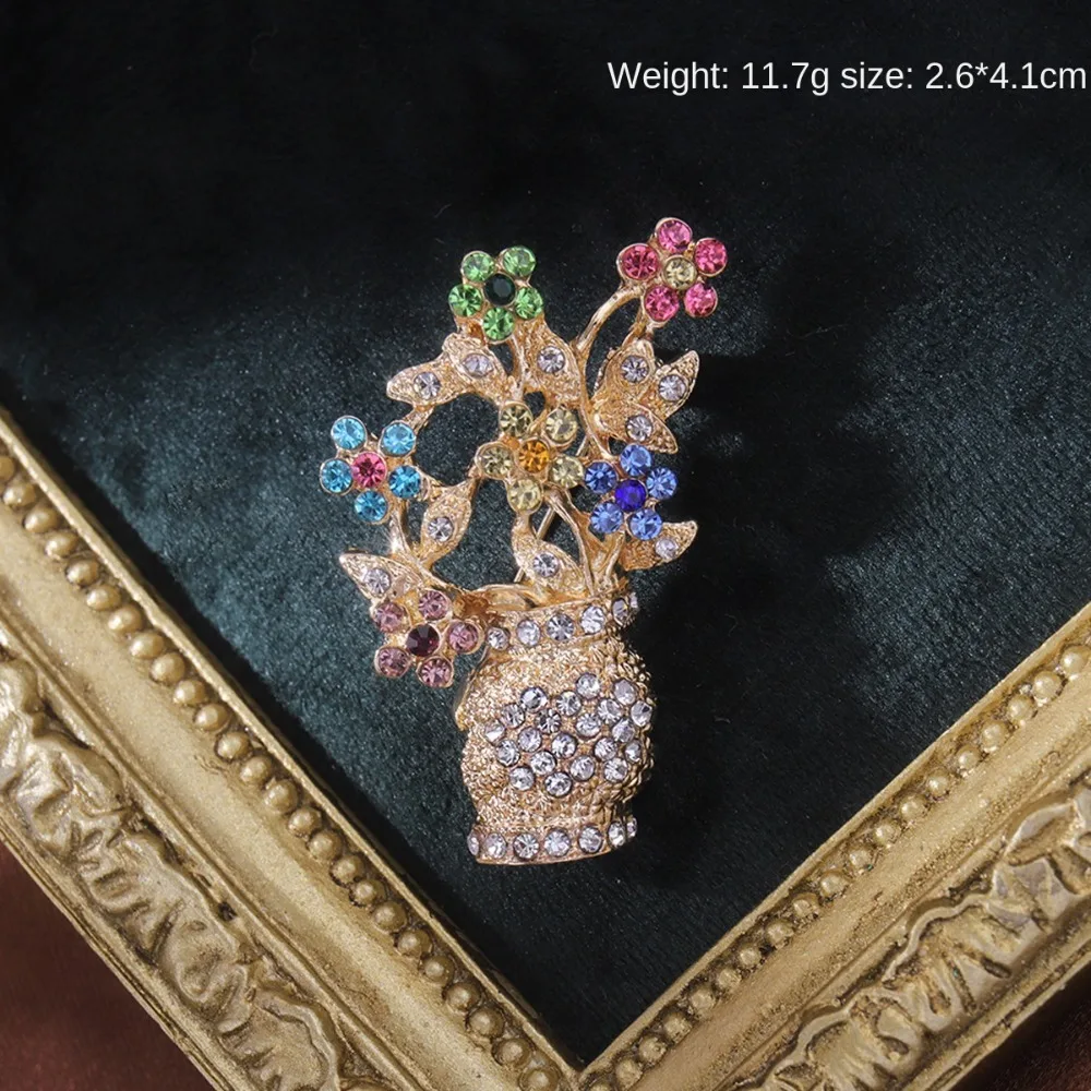 光沢のあるバロック様式のブローチ,宴会,ゴールドカラーのジュエリー,豪華なビンテージスタイルのクリスタルコサージュパーティー,高品質