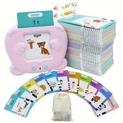 510 Words Alphabet Talking Flash Cards, Educational  -Boys And Girls Birthday Gifts  Kids, Preschool Montessori Speech Toys