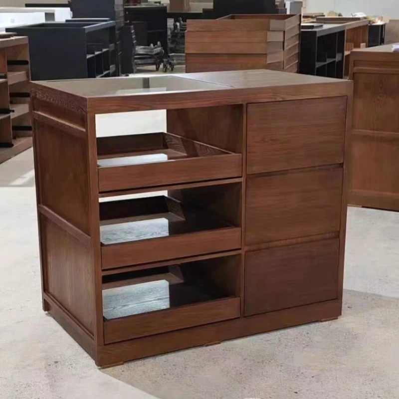 

Шкаф для красоты, подставка для хранения, клетчатая подставка для магазина, витрина для бизнеса, современная мебель из искусственной доски, стенд MH40ZSG