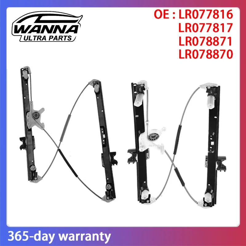 

OE Quality LR077816 LR077817 LR078871 LR078870 Front Rear Left Right Window Regulator for Range Rover Sport L494 2014-2019