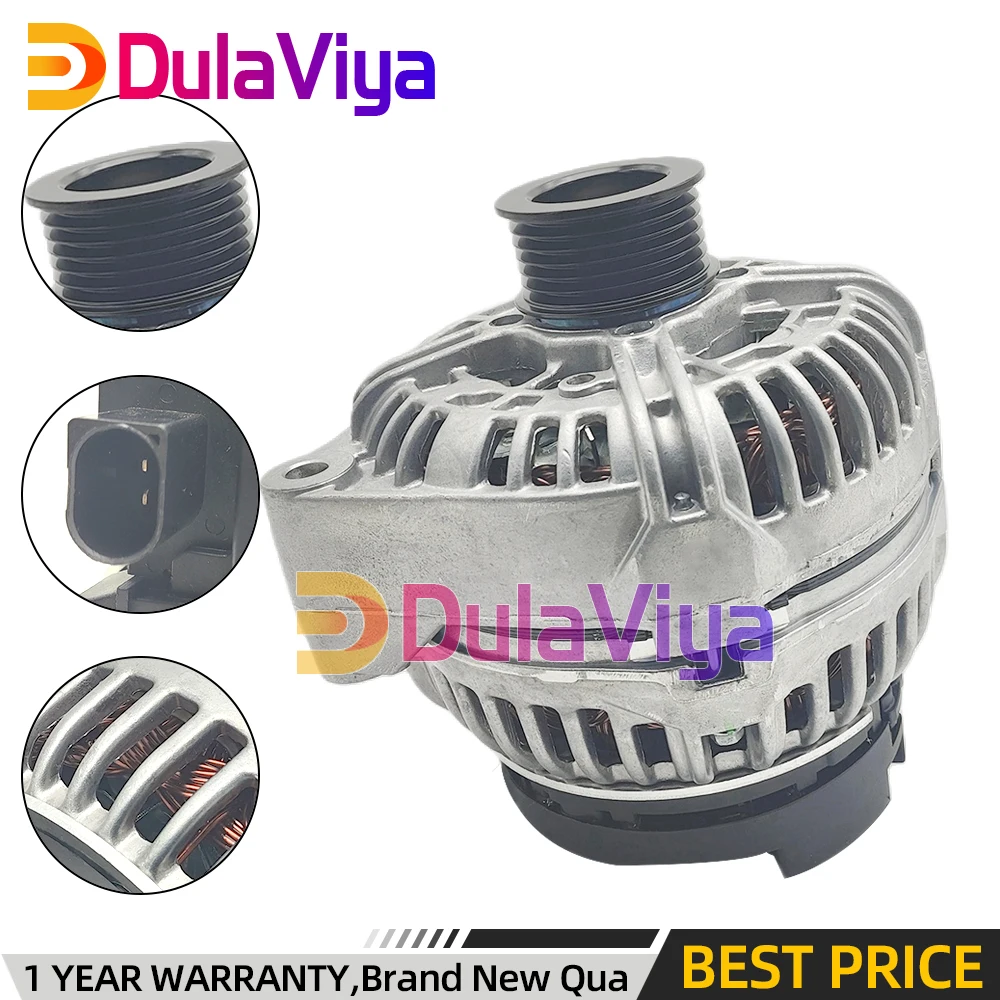 150A 14V Alternator For Mercedes-Benz E240 E320 W210 W211 W220 E240 E320 M113 A0131548202 A0121541302 0124615012