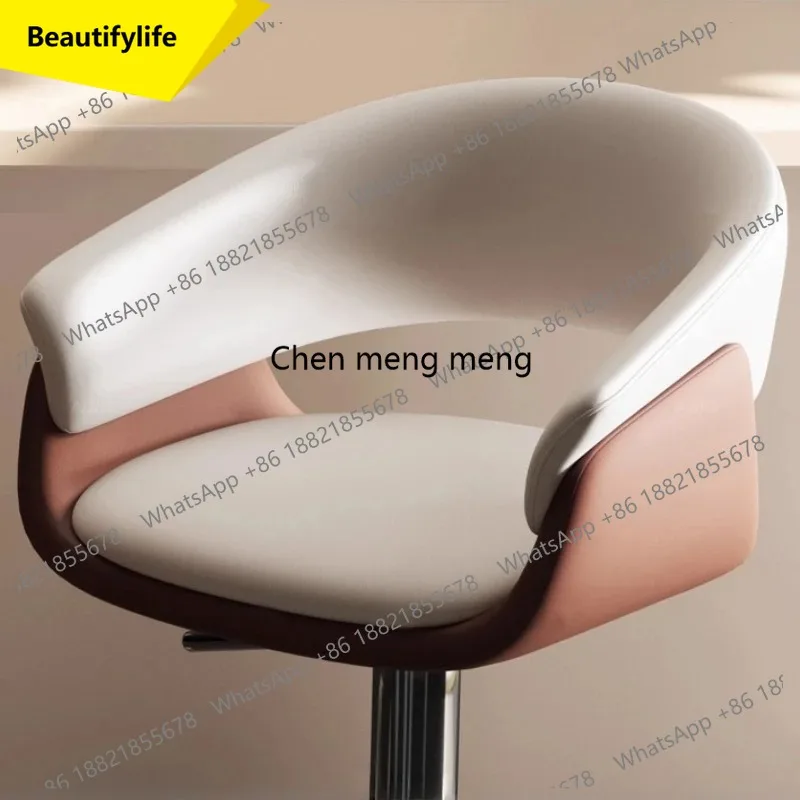 

Современная мебель для гостиной X188, высокий стул для кухни с подлокотниками, роскошный эргономичный барный стул для дома, офиса, в скандинавском стиле.