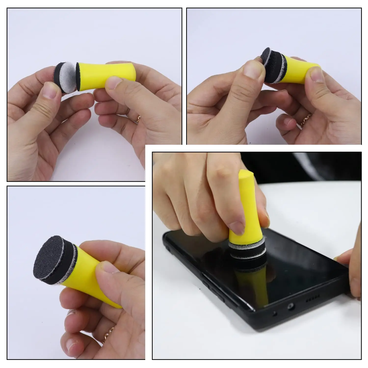 191 PCS 1นิ้ว25มม.แผ่นขัด Hook และ Loop เปียกแห้งกระดาษทราย3Mm Shank Backing Pad แผ่นขัดและอินเทอร์เฟซ Pad