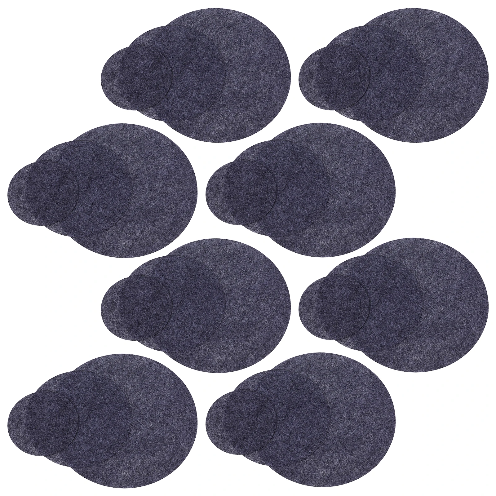 

50Pcs Felt Plate Storage Dividers Heavy Duty Non Scratch Dish Separators for Cookware Dinnerware Stackable Reusable Easy Clean