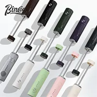 BINCOO Electric Milk Frother Wireless Handheld Blender Mini Coffee Maker Whisk Mixer Type-C Rechargeable Coffee Cappuccino Cream