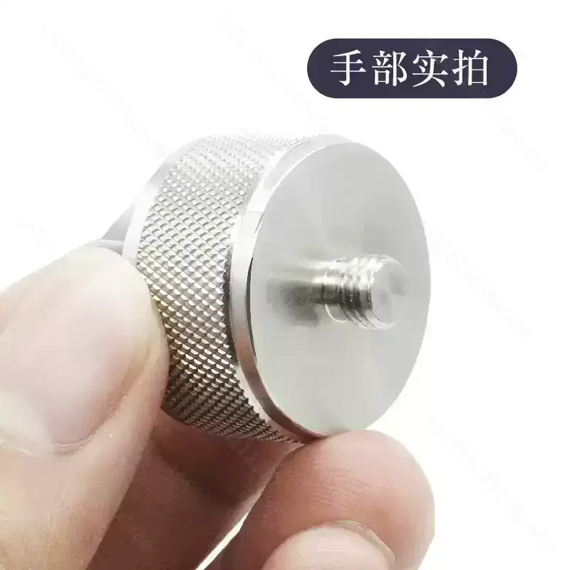 Magnet Holder Base Stainless Steel Mount Bracket, Fixing Accessory for Industrial Motor Vibration Sensor Mounting