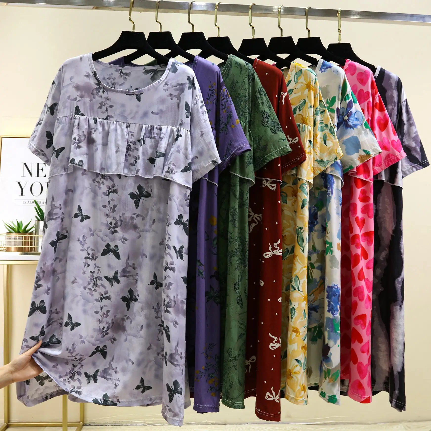 Summer O Neck Short… - image