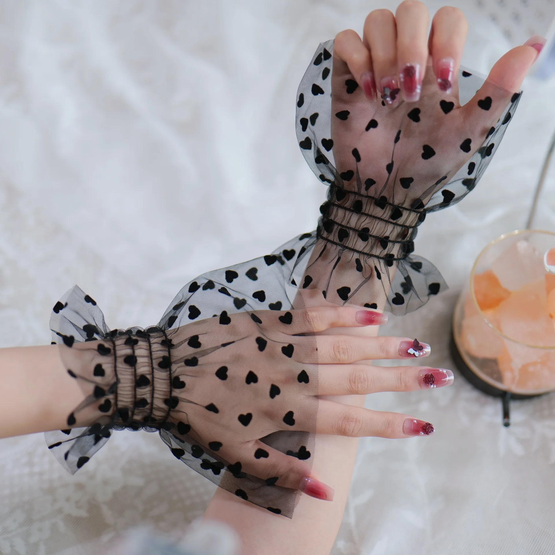 Nail Tips Display Sleeve Fashion Accessory
