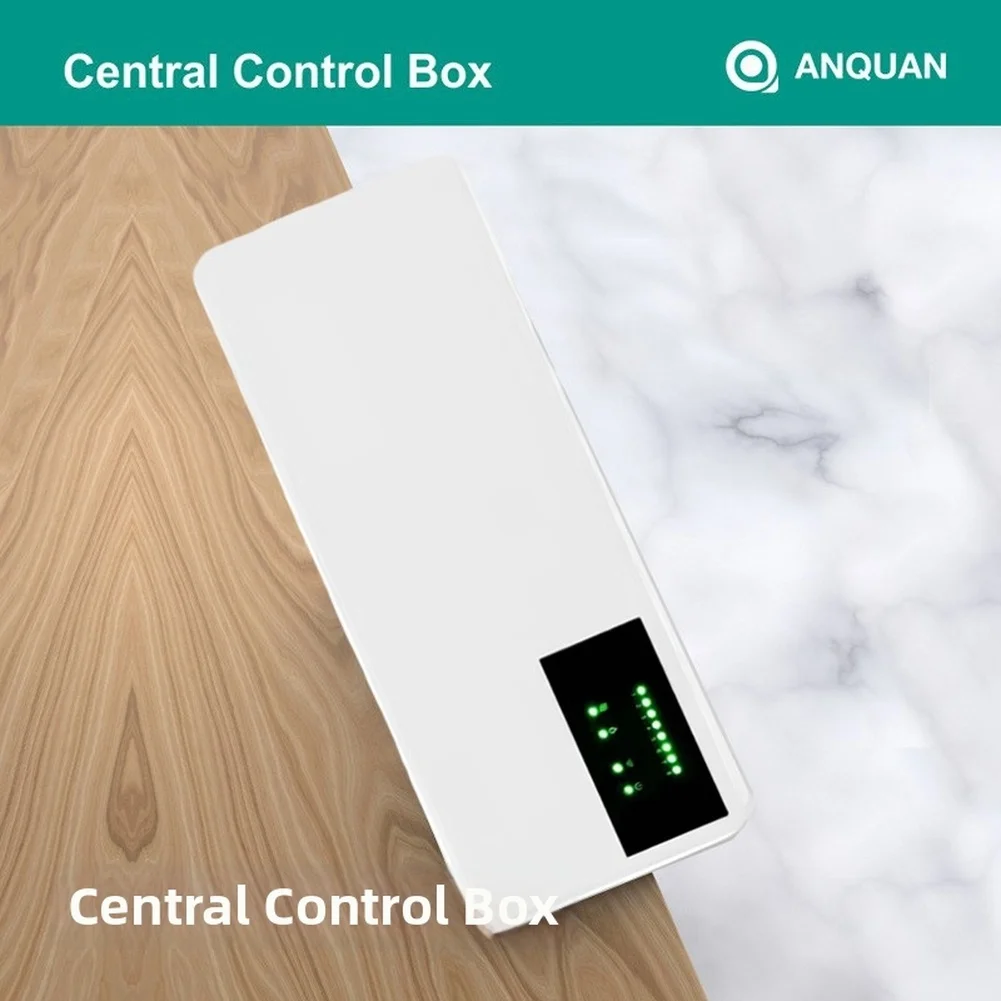 1Pcs GA-106 Basic Controller 280x110x40mm 8 Zone Central Heating Controller Floor Hot Water System Pump Valve Actuator