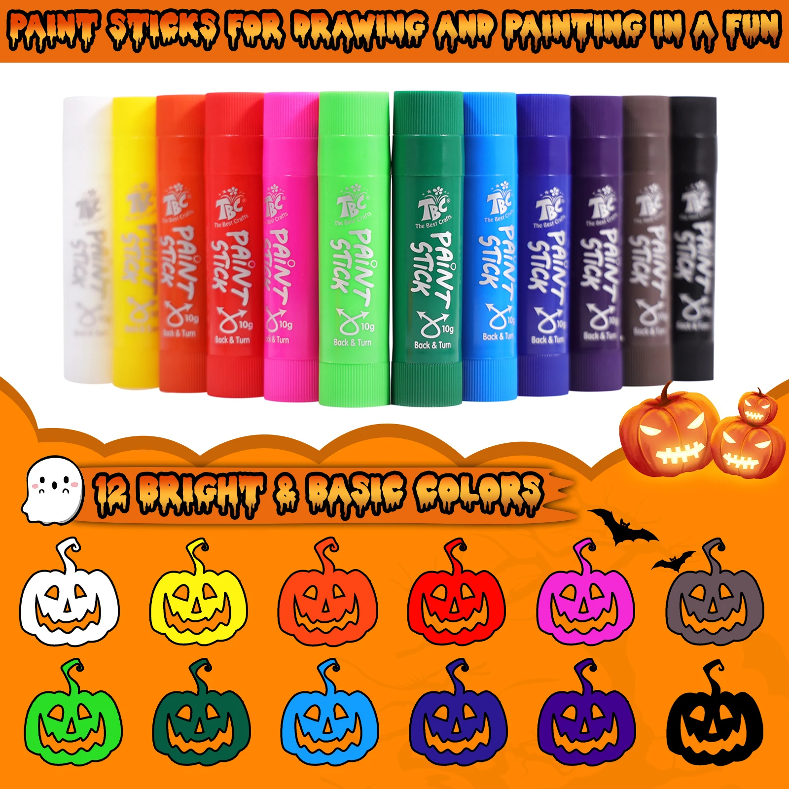 TBC The Best Crafts Paint Stic - Art Craft For Toddlers review and price