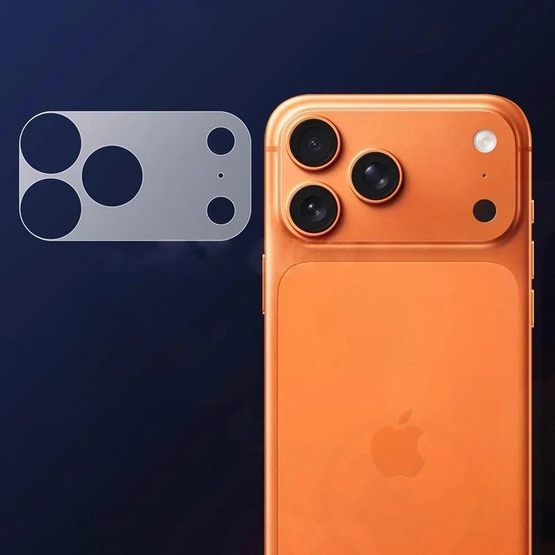 3 قطعة حامي عدسة الكاميرا آيفون 17 برو ماكس عودة عدسة الكاميرا حامي آيفون 17 Pro17ProMax عدسة فيلم #3