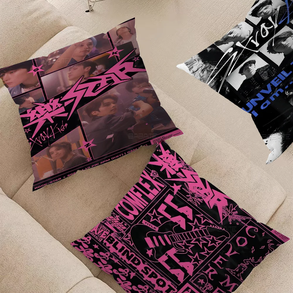 

KPOP S-Stray K-Kids Personalized Pillow Cover Kids Bedroom Wild Party Decor Pillowcase Kid Birthday Shower Gift