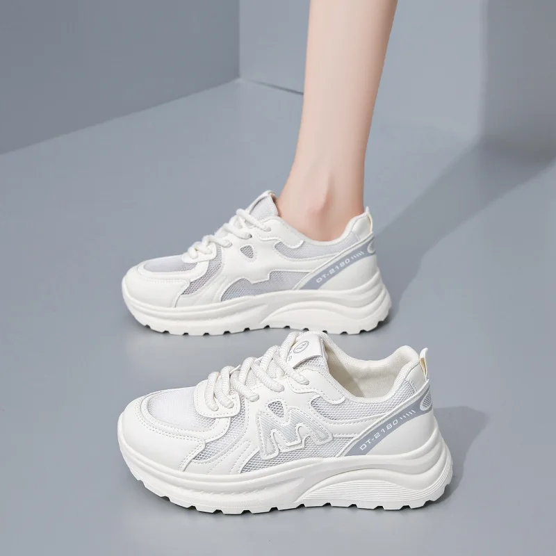 

Forrest Gump Women Shoes Thick-Soled Dad Shoes Breathable Sports Casual Running Shoes Comfortable and Versatile Training Shoes