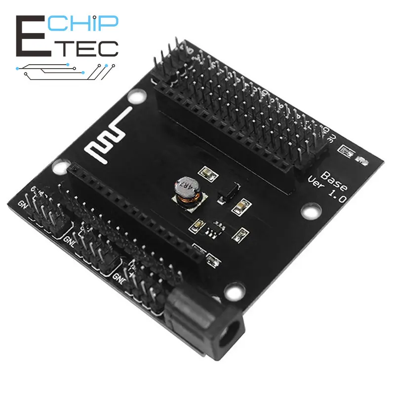 

Free shipping ESP8266 WIFI Development Board Base Expansion Board Compatible with NodeMcu Lua V3 Backplane