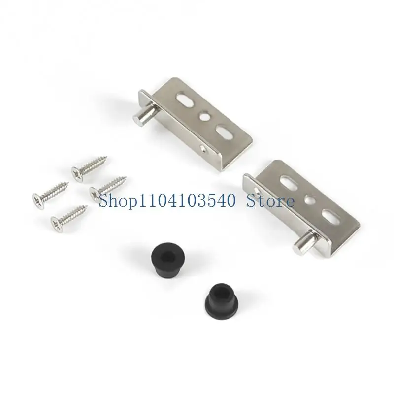 02DC Cabinet Door Hinge Door Upper and Lower Pivots Corner Code L Corner Bracket Concealed Shaft Door Hinges