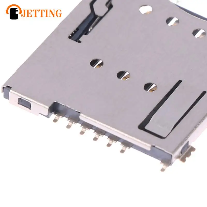 MUP-C792 Original Micro SIM Card Connector Patch Self-piercing 6 +1 P SIM Card Slot Socket