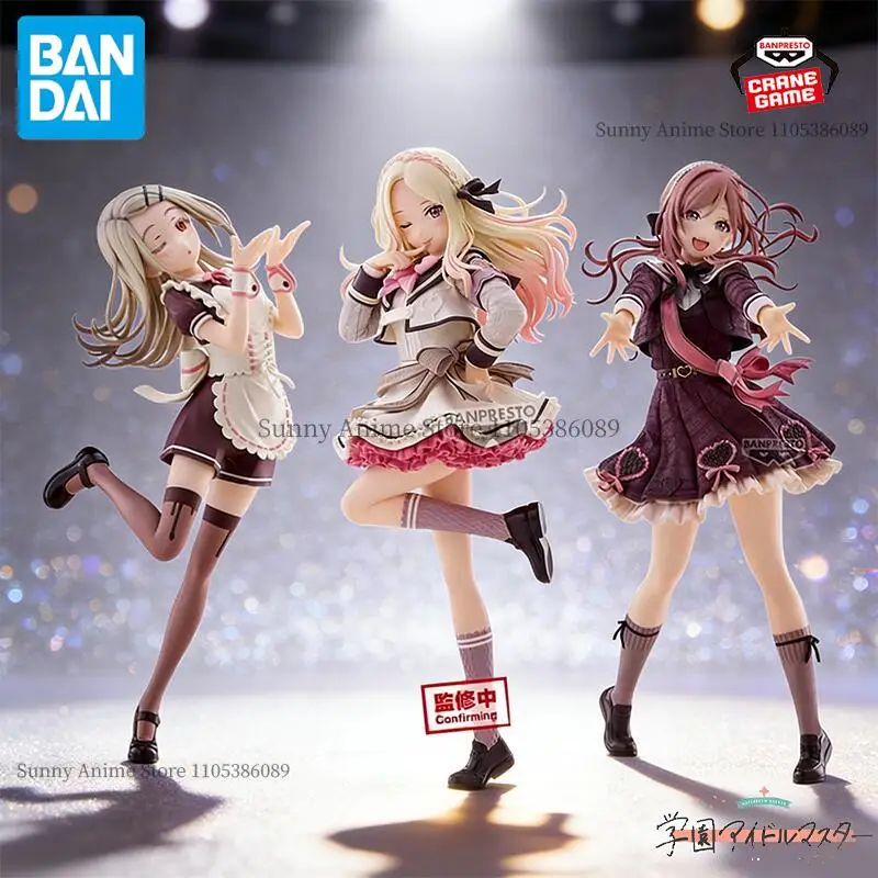 

Bandai Original Banpresto School Idol Master ESPRESTO Sweet Moment Hiro Shinozawa Himesaki Rina Juo Sena Figures Anime Figuras