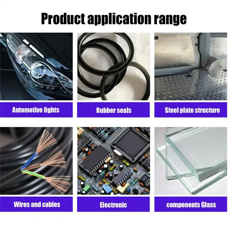 車のフロントガラス用の効率的なシーラント、窓用接着剤、家の修理用接着剤、50 ml、100ml